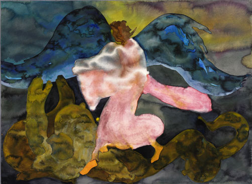 Kjell Anderson, akvarell