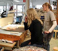 Granskning av Cecilia Sikström och Catarina .
