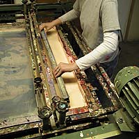 Catarina Kusoffsky i arbete.
