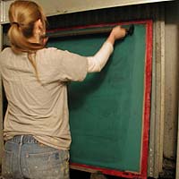 Fortsättning - färgstencil.