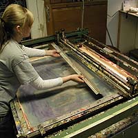 Catarina Kusoffsky i arbete.