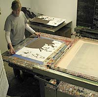 Catarina Kusoffsky i arbete.
