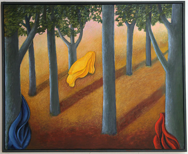 M&aring;lning I skogen du vet - Painting in the Forest You Know - Maria Hillfon.