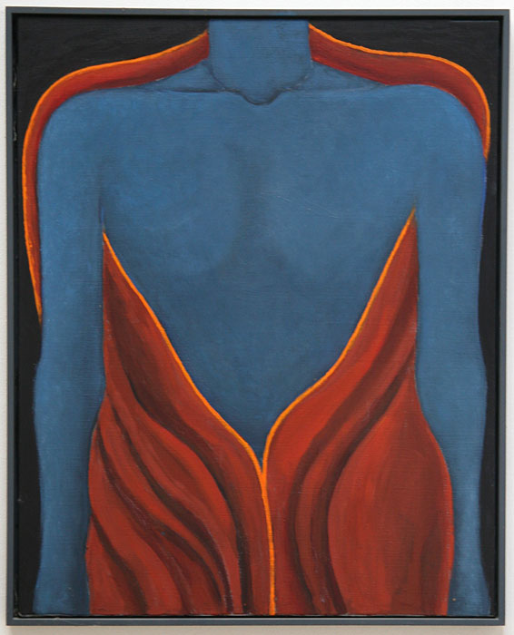 M&aring;lning Kropp II - The painting Body II - Maria Hillfon