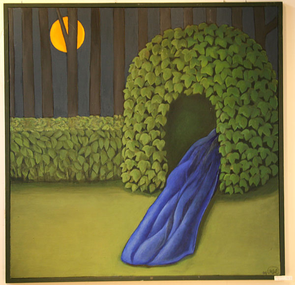 M&aring;lning M&aring;nhydda - Painting Moongrove - Maria Hillfon