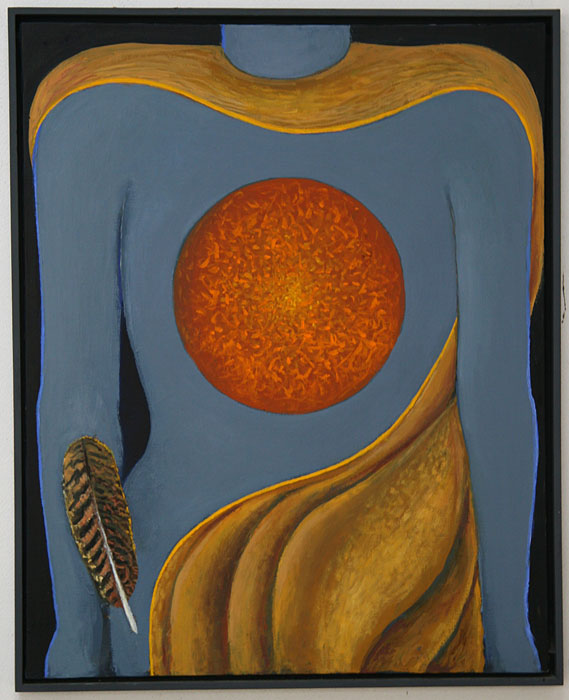 M&aring;lning Kropp I - Painting Body I - Maria Hillfon
