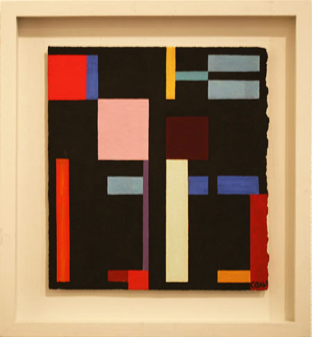 Tempera Utsikt av C. G&ouml;ran Karlsson.