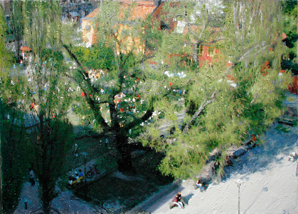 Bo Larssons m&aring;lning F&ouml;rsommar 1.