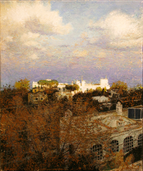 Bo Larssons m&aring;lning Capri.