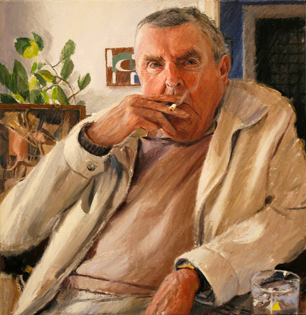 Bo Larssons m&aring;lning Uffe.