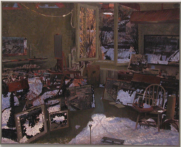 Bo Larsson mixed technic on canvas