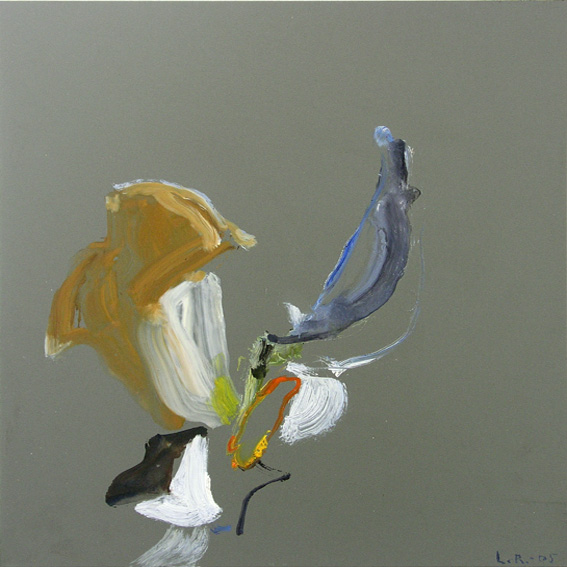 Lotti Ringstr�m, March 25, 2005, oil on aluminium. Photo: Mats � Eriksson