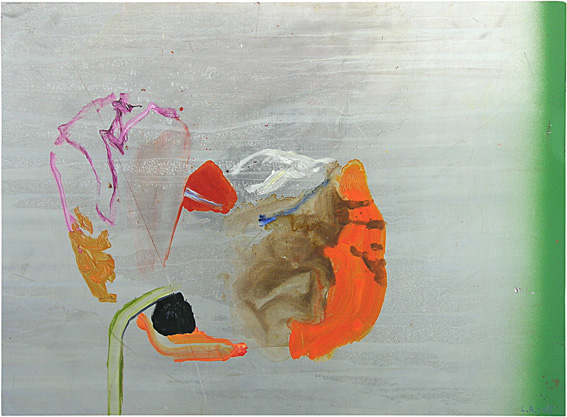Lotti Ringstr�m - April 21, 2005, oil on aluminium. Photo: Mats � Eriksson