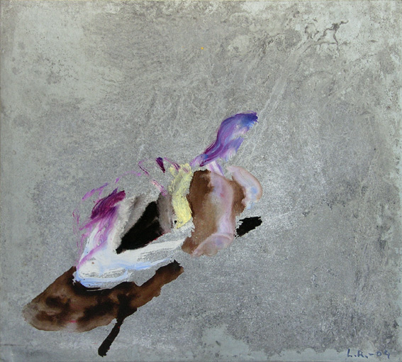 Lotti Ringstr&ouml;m, November 14, 2004, oil on zinc. Photo: Mats &Aring; Eriksson 