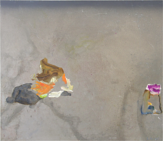 Lotti Ringstr�m, October 4, 2005, oil on aluminium. Photo: Mats � Eriksson