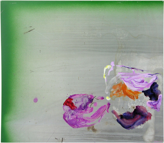Lotti Ringstr�m, April 24, 2004, oil on aluminium. Photo Mats � Eriksson