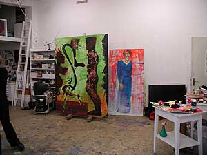Click on the paintings by Eva Zettervall for enlarged versions.