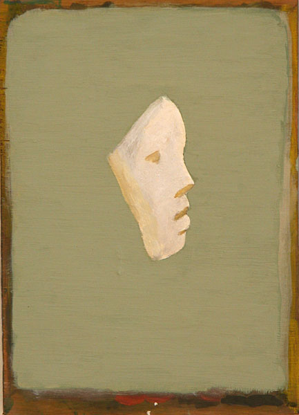 M&aring;lning Ljus profil av Ulf Gripenholm.