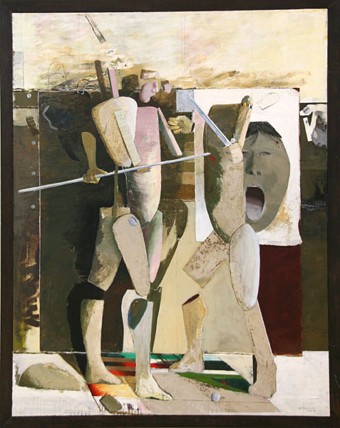 Ulf Gripenholms m&aring;lning Spelrum.