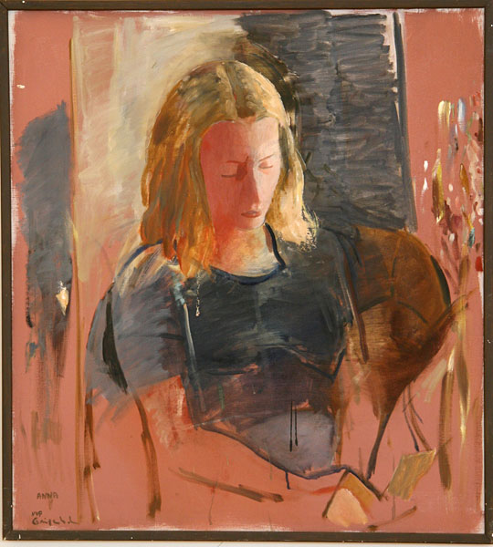 Ulf Gripenholms m&aring;lning Anna.