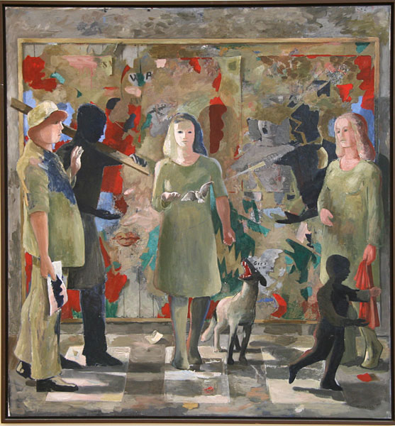 Ulf Gripenholms m&aring;lning Scen.