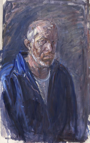 Alvar Jansson självporträtt