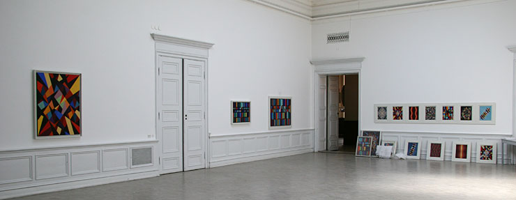 C. Göran Karlsson exhibits at ställer ut på Konstakademien i Stockholm. 