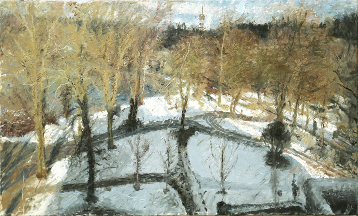 M&aring;lningen Valdemarsudde III av Bo Larsson.