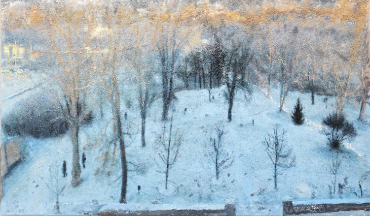 M&aring;lningen Valdemarsudde av Bo Larsson