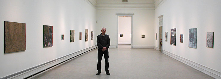 Konstakademiens stora sal - utställning av Bo Larsson