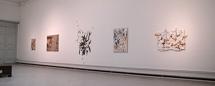 Bo Larssons utställning på Konstakademien 2006.