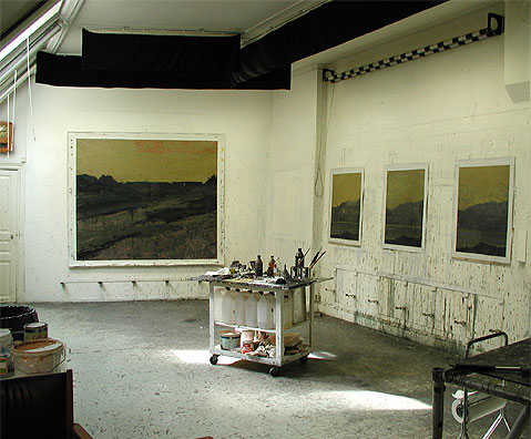 LG Lundberg´s studio.