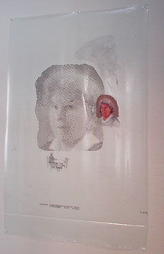 Pontus Rauds konstverk Porträtt av min mor - Klicka på konstverket för att se en förstoring.