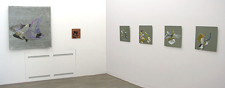 Galleri Mariann Ahnlund - rummet längst in i galleriet. Foto: Mats Å Eriksson