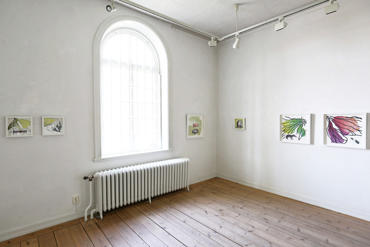 Catharinas grafik rum 3, Enköpings konsthall.