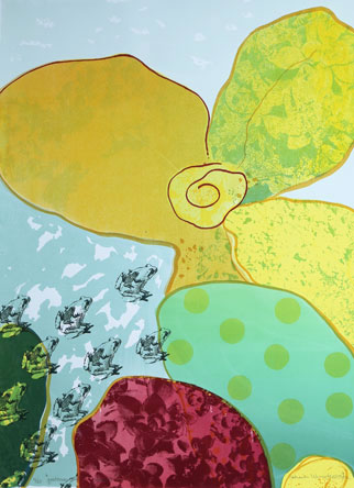 Serigrafi Grodornas land.