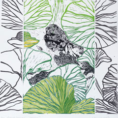 Högtryck/Serigrafi Spegling av Catharina Warme H.röm