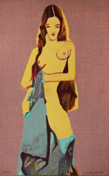 Serigrafi Sirena av Cecilia Sikström.